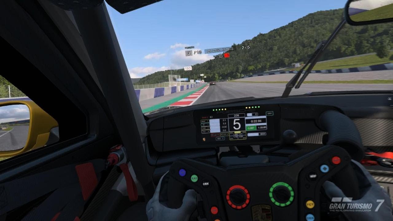 Gran Turismo 7 VR2 corridas diárias terceiro lugar