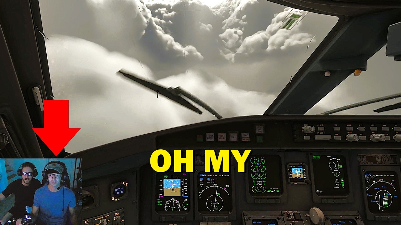 REAL Airline Pilot против Microsoft Flight Simulator (невозможный уровень сложности)
