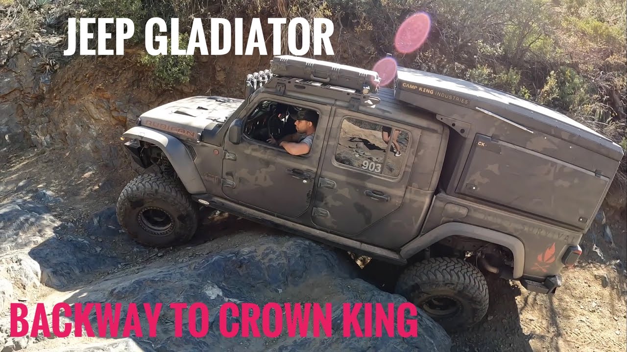 The Backway To Crown King in a Jeep Gladiator
