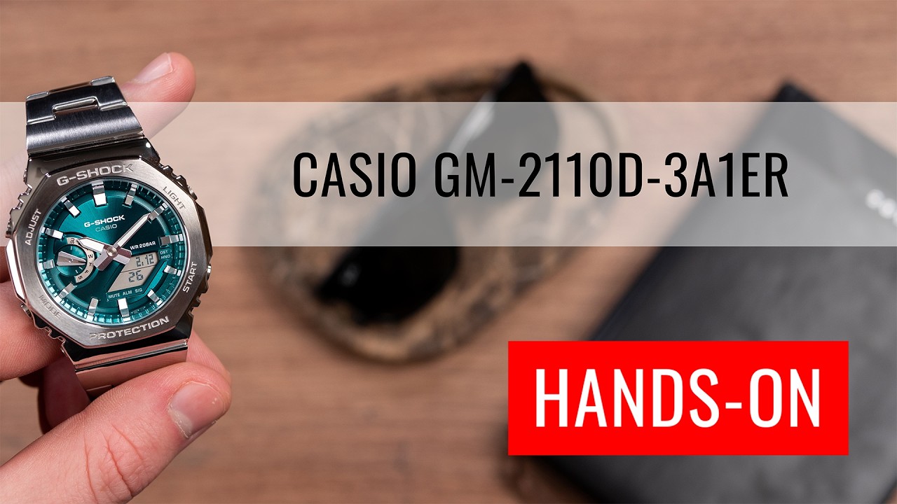 HANDS-ON: Casio G-Shock Original GM-2110D-3A1ER