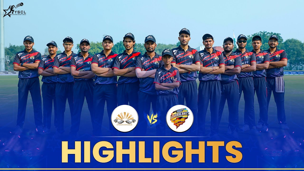 Uttarakhand Eagles против South Hurricanes | Эпическая битва | Обзор матчей YSCL | Young Stars Cr...