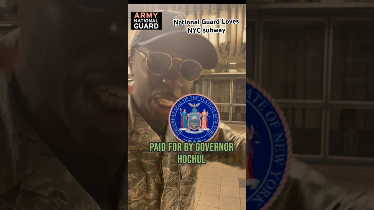Gov. Hochul just deployed the National Guard to NYC subway. THEY LOVE IT!
