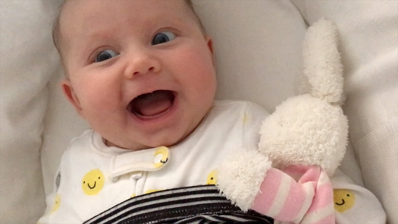 BABY'S FIRST LAUGH!