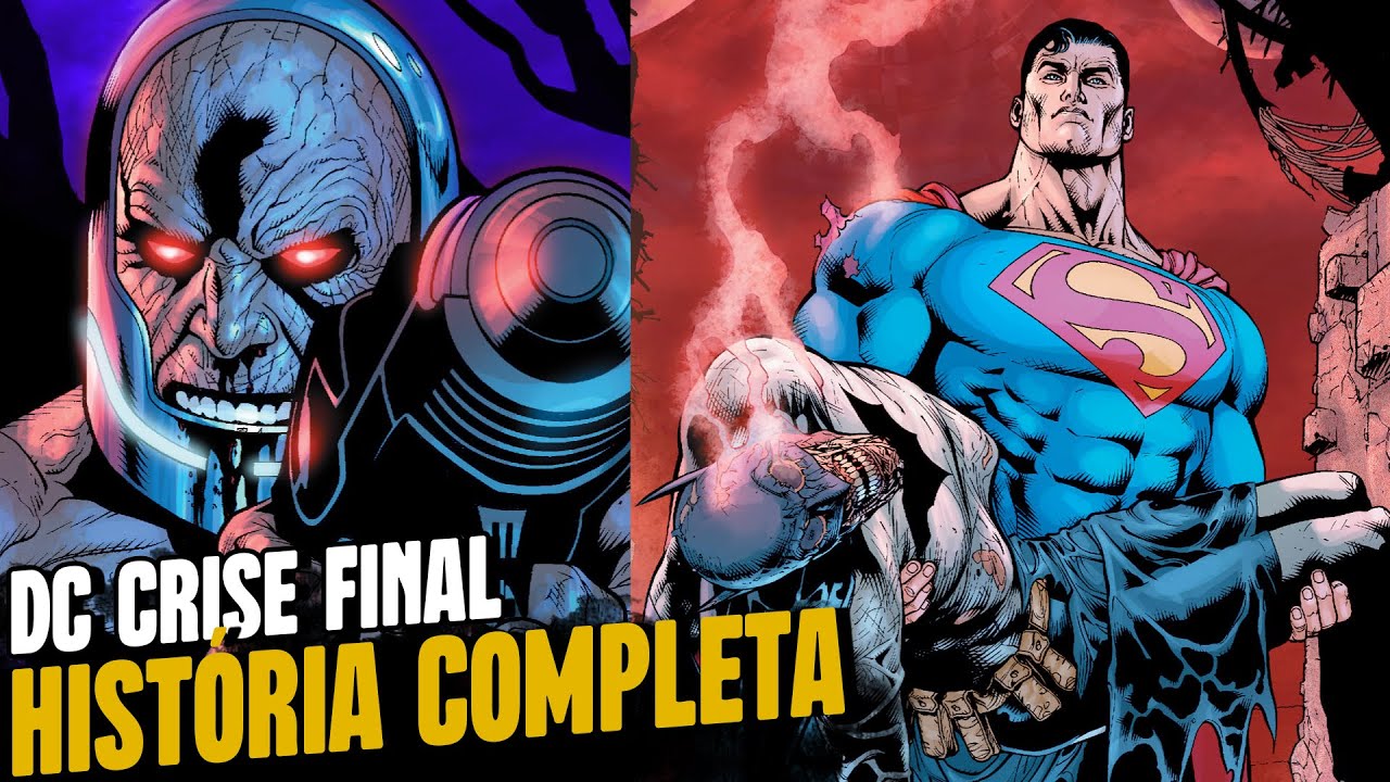 DC SAGAS: CRISE FINAL - HIST&Oacute;RIA COMPLETA