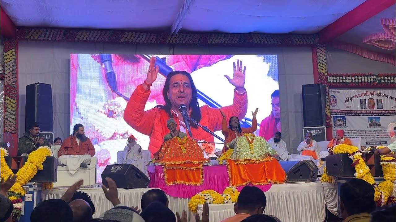नंदघेर आनंद भयो जय कन्हैया लाल की जय यशोदा लाल की !! सुधाकर जी महाराज भजन #pramodshudhakar