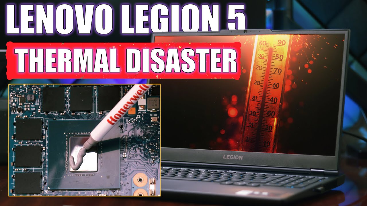 Полное руководство по замене термопасты LENOVO LEGION 5 15ACH6H | Honeywell PTM7950