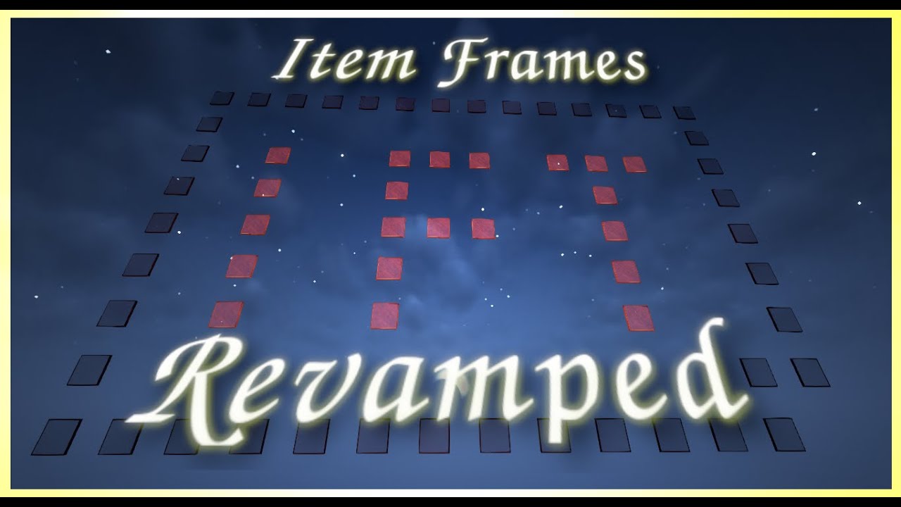 Total Item Frame Tools Revamp | v4.1.0 | Minecraft Data Pack