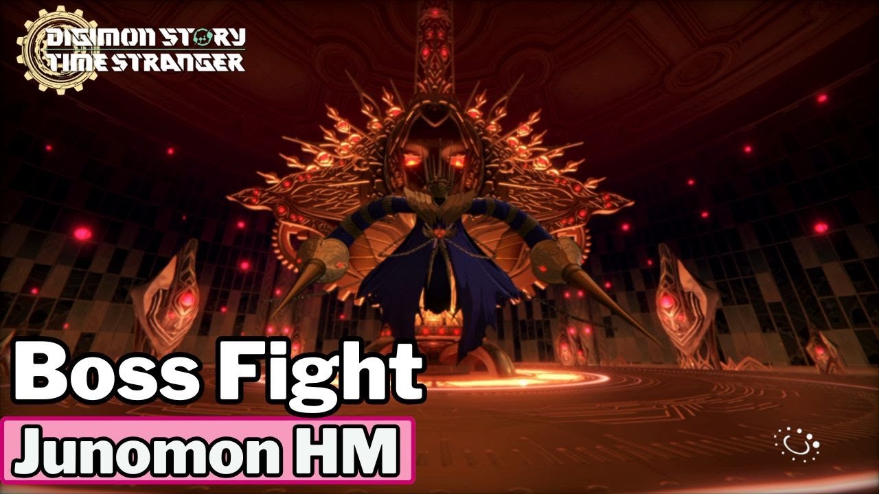 Junomon HM Boss Fight - Digimon Story: Time Stranger