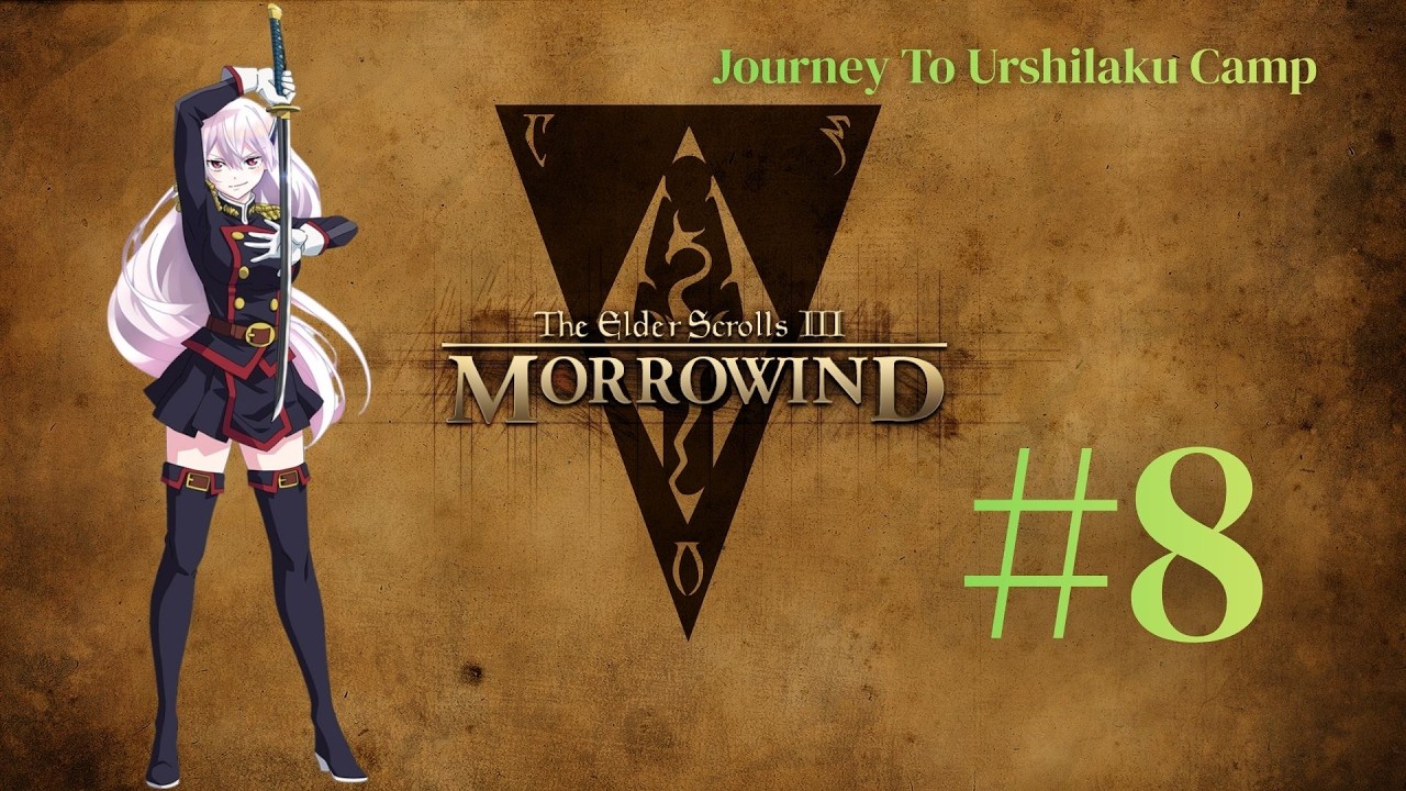 Morrowind Playthrough Episode 8 - Journey To Urshilaku Camp