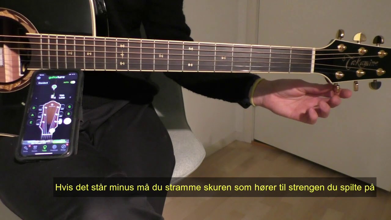 Gitarkurs (2) - Stemme gitaren