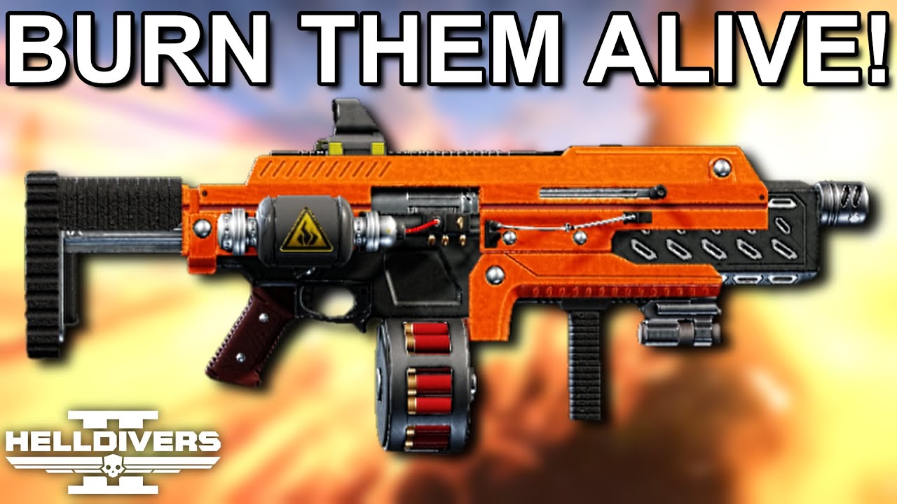 The SG-225IE Breaker Incendiary Shotgun in Helldivers 2 || The best way to kill swarms of bugs!