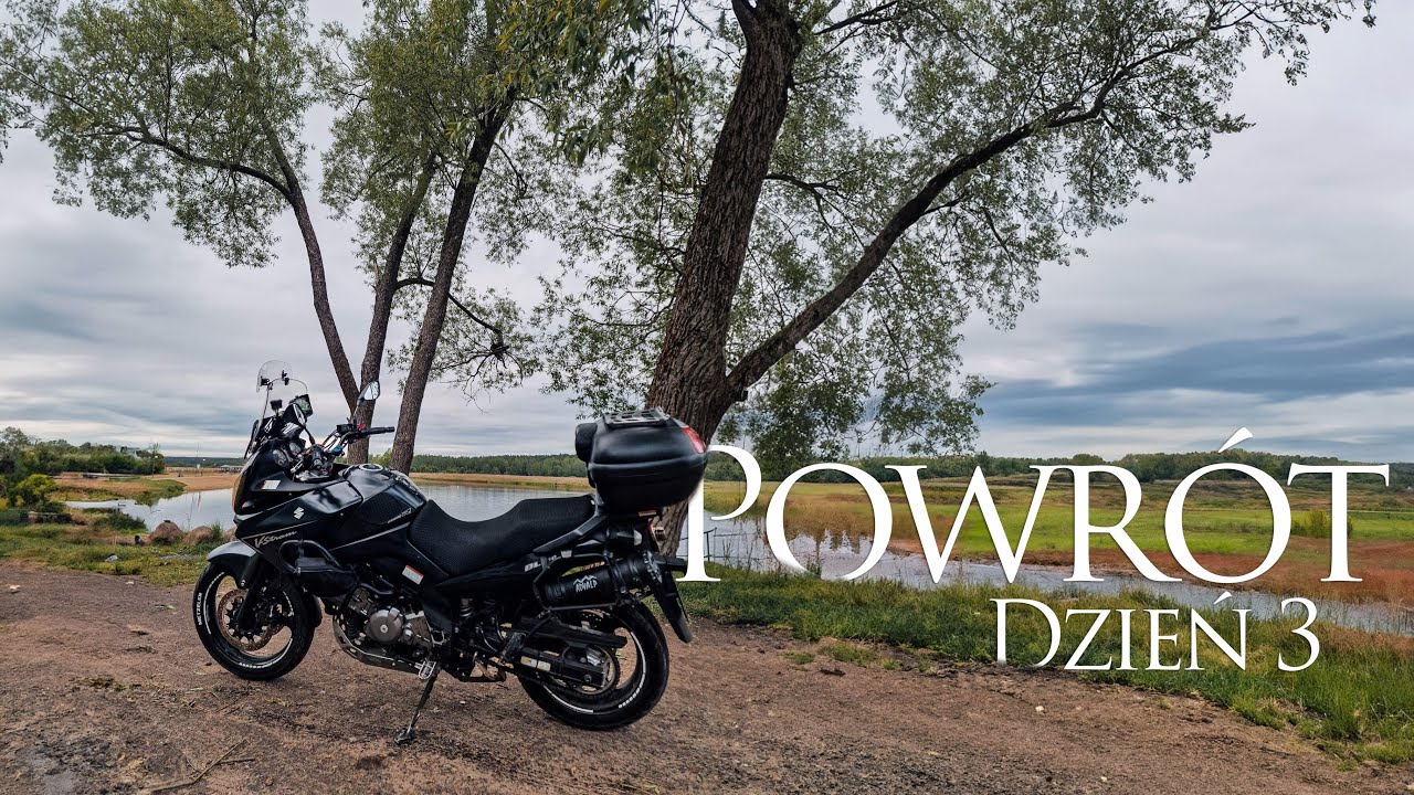 Motocyklowa podróż w Bieszczady - Dzień 3/3 - Powrót i podsumowanie wyjazdu - DL650