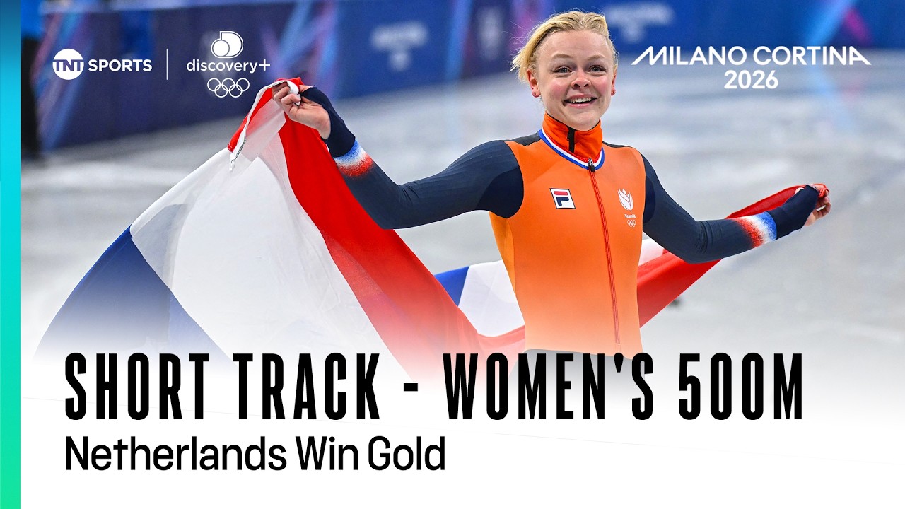Xandra Velzeboer takes GOLD in Women's Short track 500m! 🥇 | Winter Olympics 2026