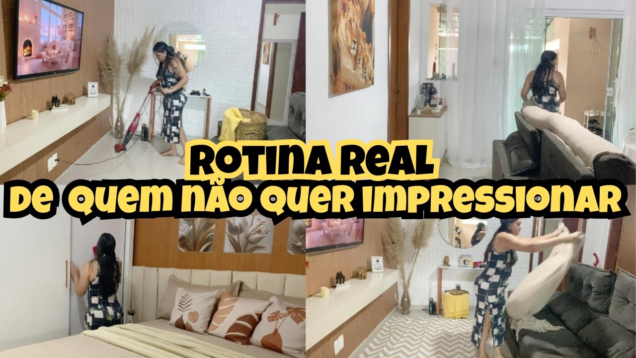 ROTINA REAL UM DIA FAZENDO MANUTENCÃO EM CASA 🧹/ CAMA POSTA DA SEMANA TUDO LIMPO E CHEIROSO!