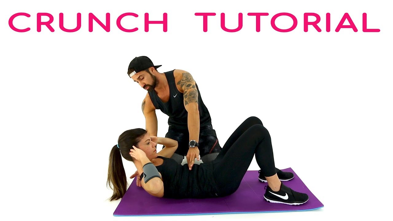 Crunch Tutorial - Come Fare Gli Addominali - Esercizi Addominali Ed Errori