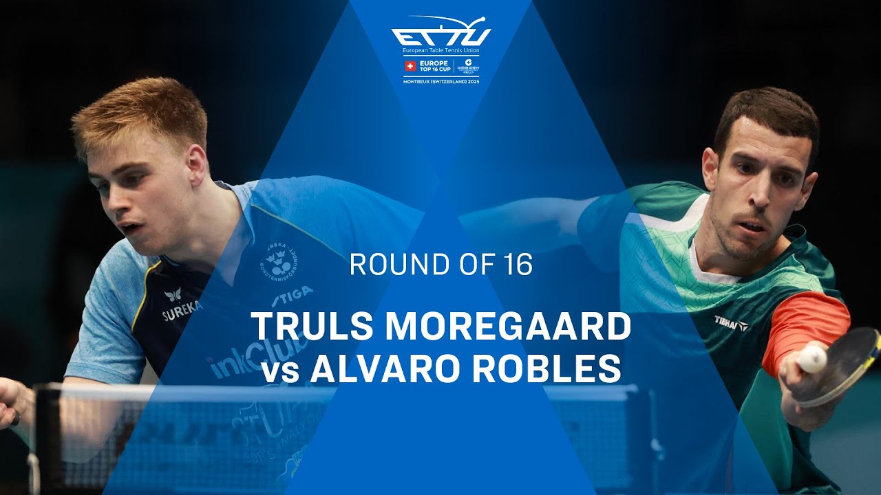 HIGHLIGHTS | ALVARO ROBLES vs TRULS MOREGARD  | CCB Top 16 Europe Cup 2025 Round of 16