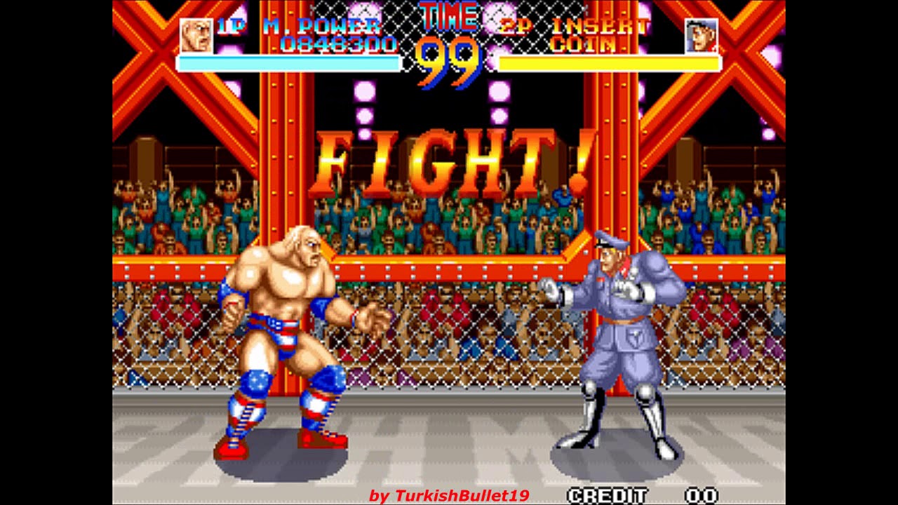World Heroes (World) (Arcade) - (Longplay - Muscle Power | Deathmatch Mode | Level 8 Difficulty)