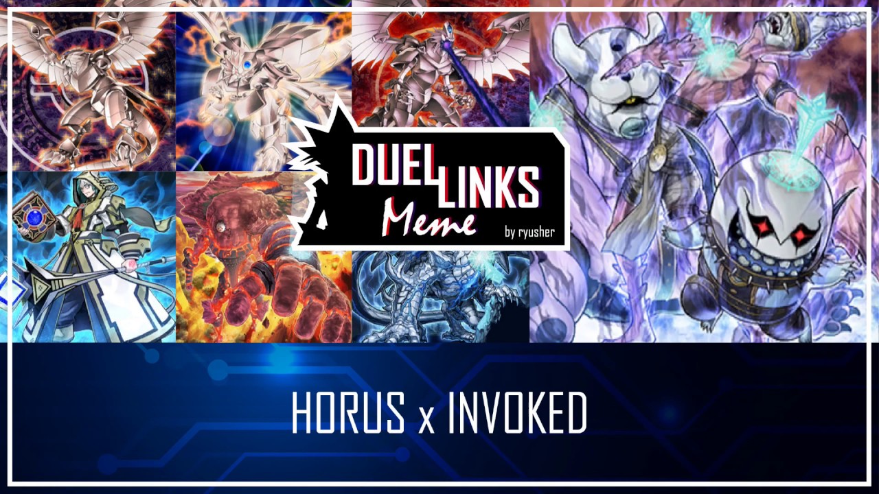 HORUS x INVOKED - “No Spells Allowed,” Horus The Black Flame Dragon said [Yu-Gi-Oh! Duel Links]