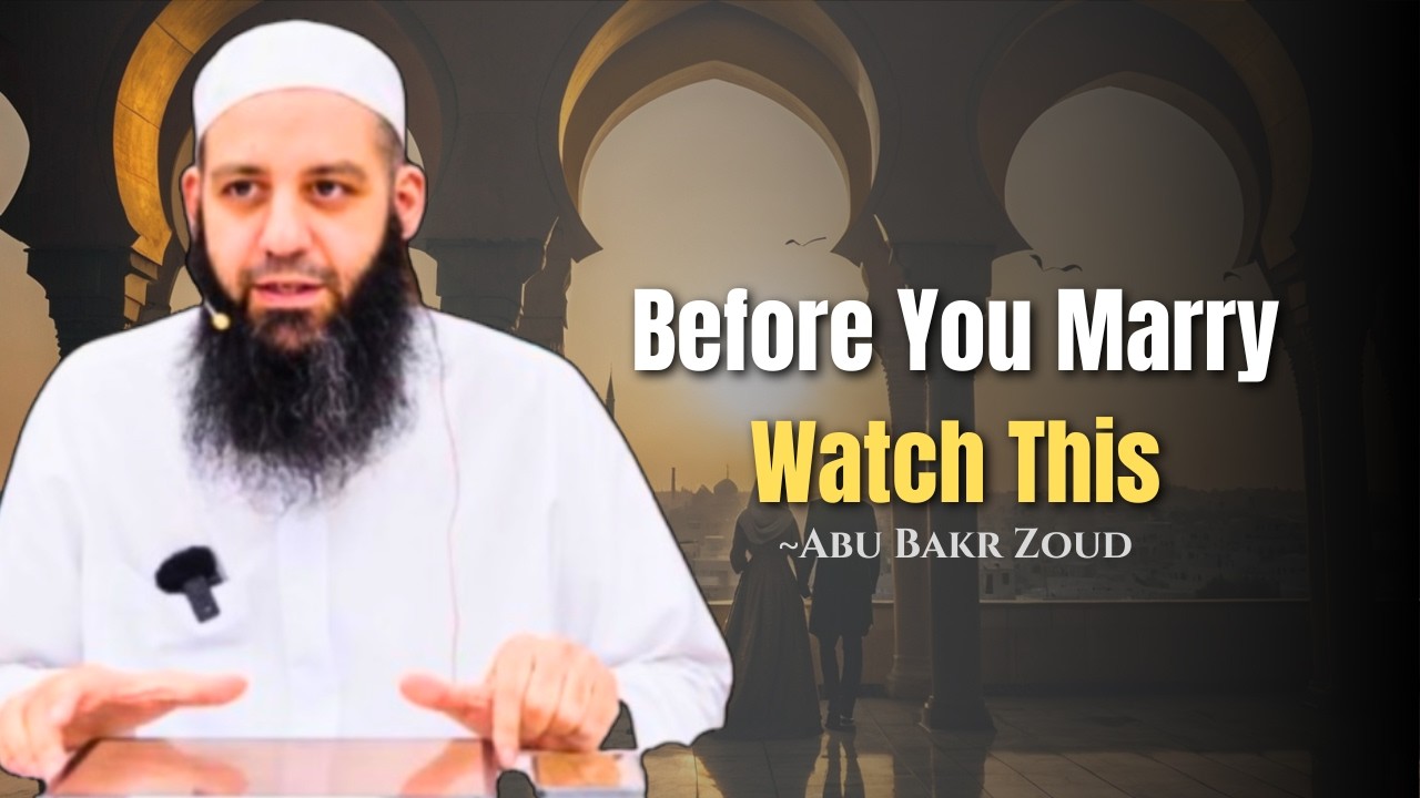 The True Meaning of Marriage in Islam | A Sacred Bond Designed by Allah | Abu Bakr Zoud