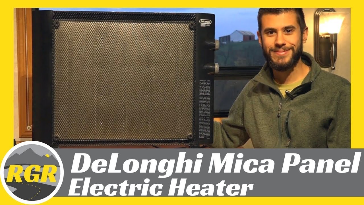 Электрический обогреватель DeLonghi HMP1500 Mica Panel | Обзор продукта | Обогрейте свой автодом ...