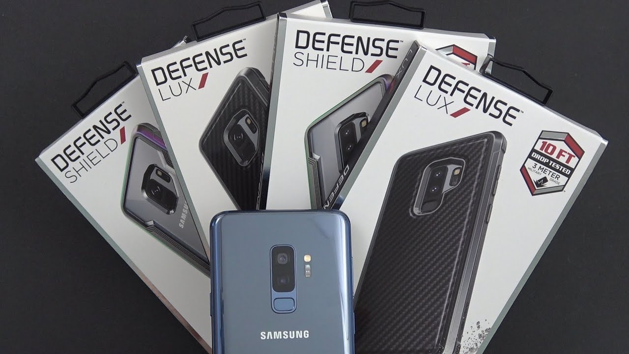 X-Doria Galaxy S9 / S9+ Defense Shield And Lux  Exceeding MIL-STD-810G Cases Review (Cases Giveaway)