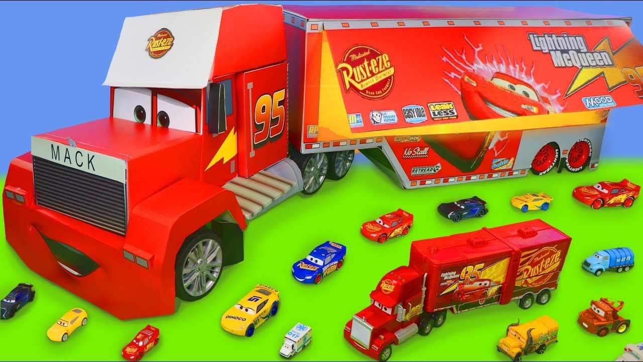 Disney Cars - Lightning McQueen zabawkowe samochody - zabawki - Cars toys for kids
