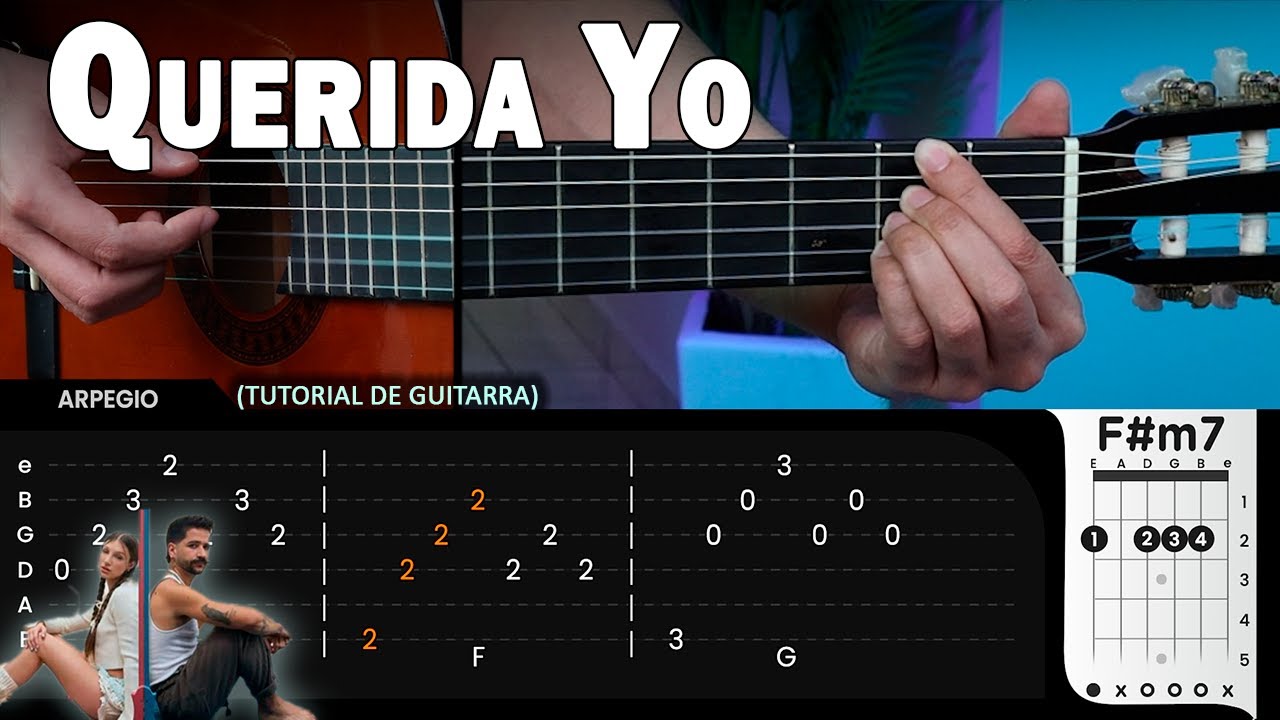 QUERIDA YO - Yami Safdie, Camilo - TUTORIAL DE GUITARRA