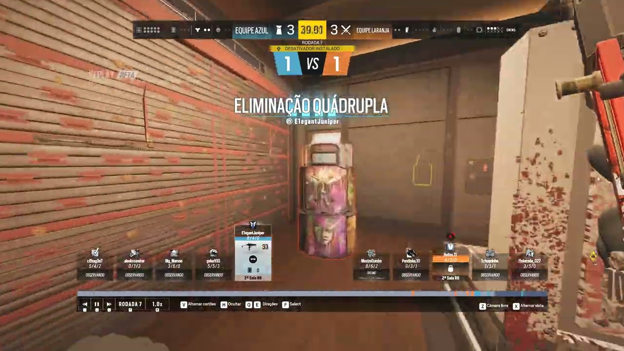 ESQUECERAM A C4, EU NÃO ACE, REPLAY, RAINBOW SIX