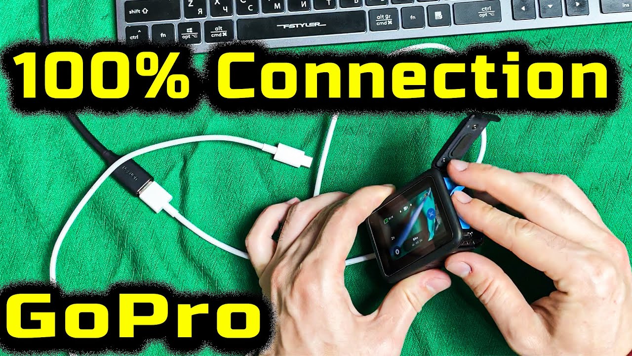 Computer Don't See GoPro Camera Gopro 11 10 9 8 || Connect Gopro to pc or mac
