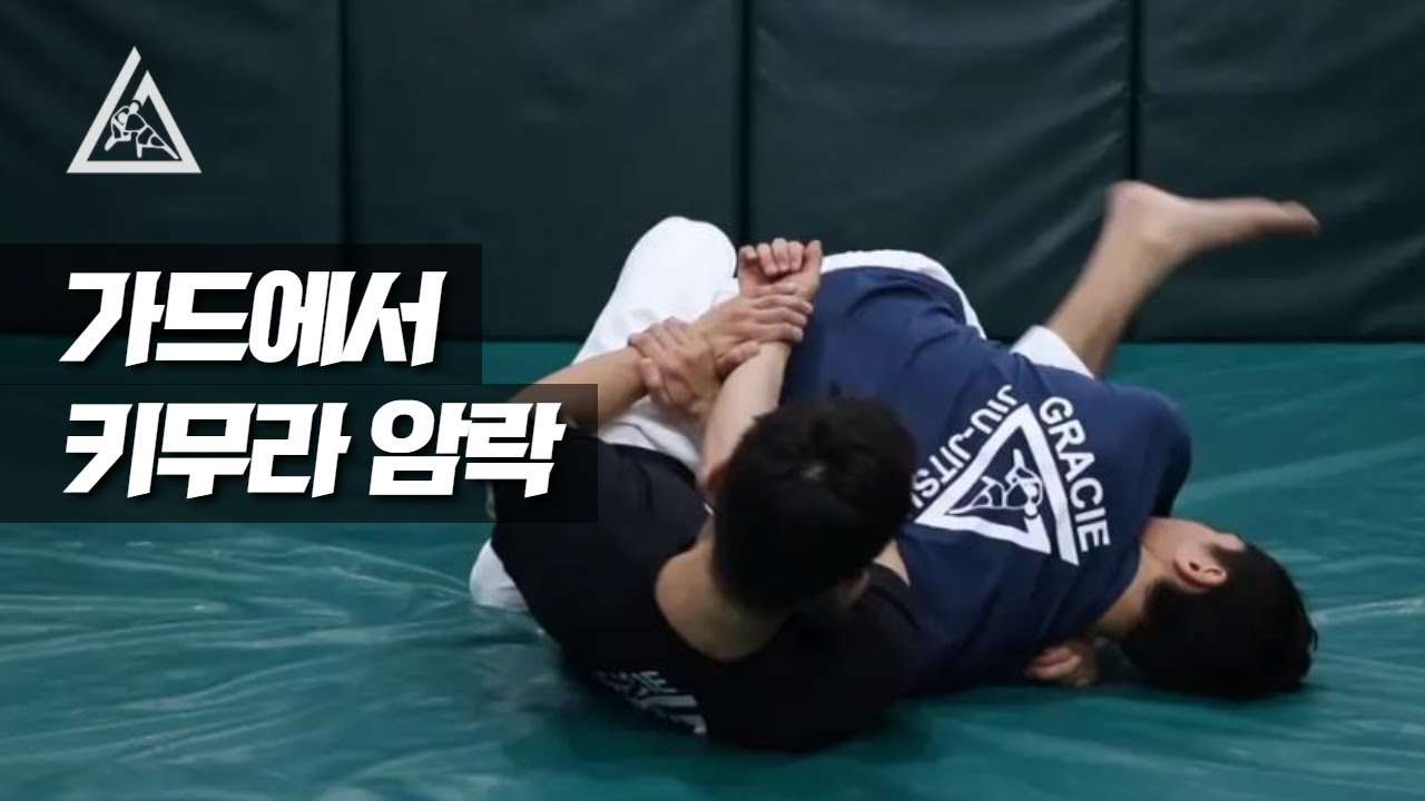 주짓수 가드에서 키무라 암락 하는 방법!