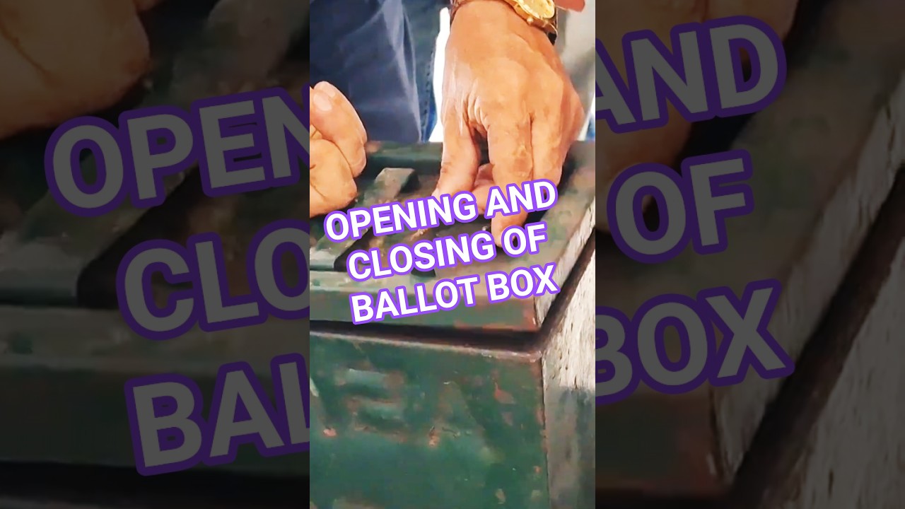 How to Open and Close Ballot Box || Ballot Box माबोरै खुलियो नायनानै लादो