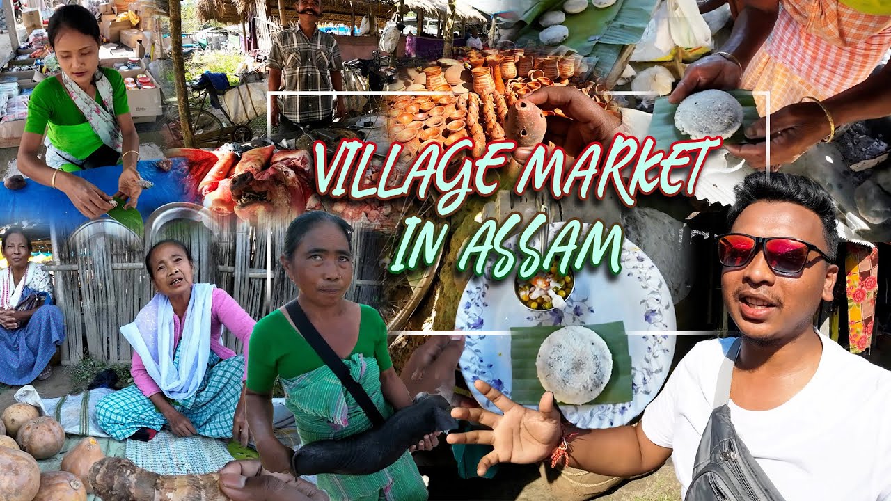 Village Market in Assam | Pothi Mari Haat