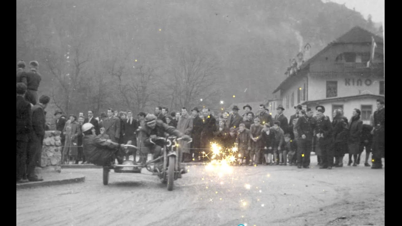 Krožna cestna dirka v Tržiču leta 1956