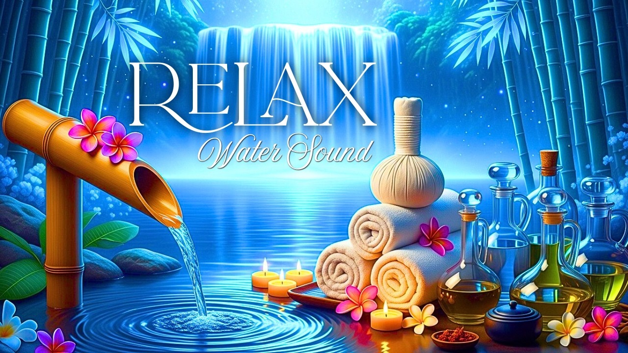 Relaxing Music with Water Sounds for Stress Relief 🌿 Relieve depression