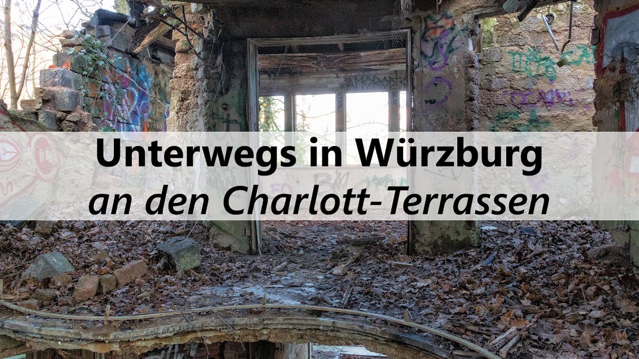Auf der Suche nach den Charlott-Terrassen | Unterwegs in Würzburg