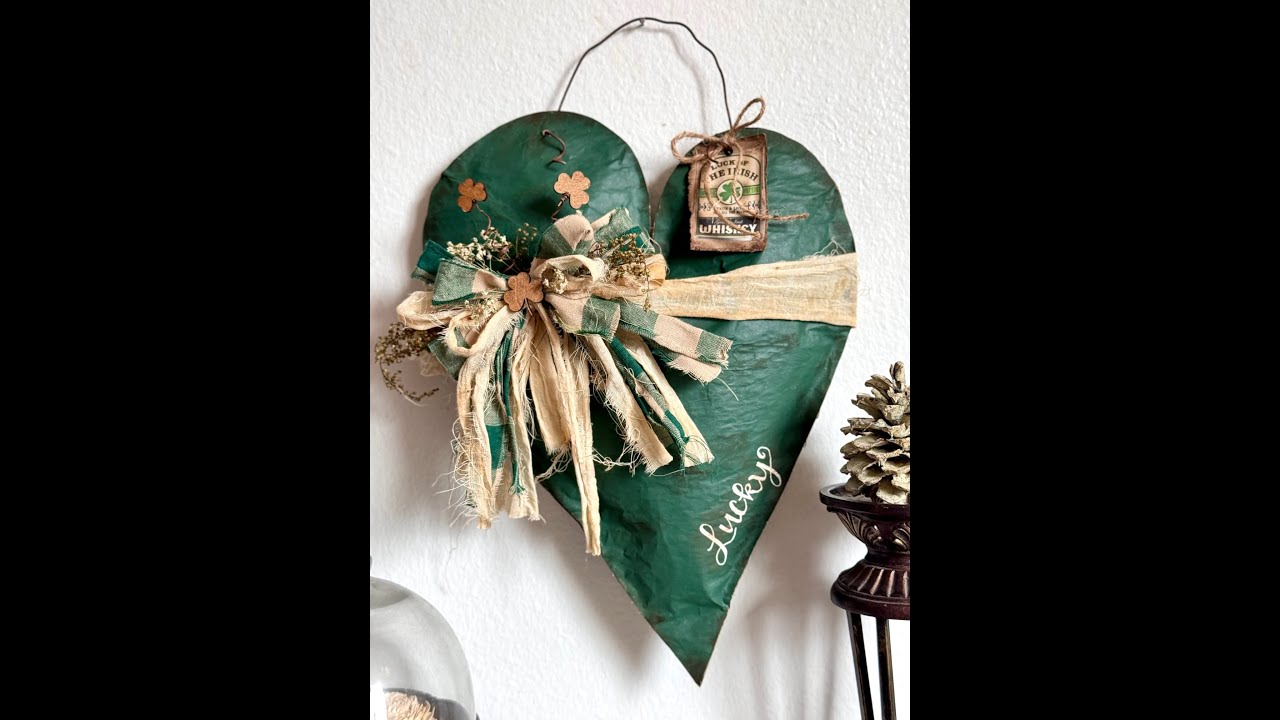 St. Patricks Day Lucky Heart - Garbage 2 Gorgeous Challenge - St  Patricks Day - Jan 2026