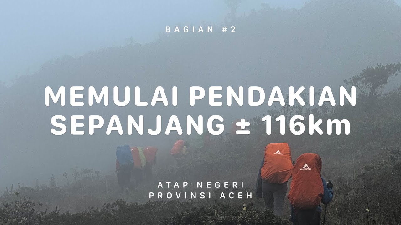 GUNUNG LEUSER - Atap Negeri Aceh #2