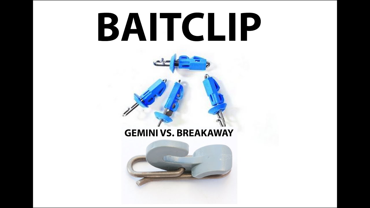 BAIT CLIP GEMINI VS BREAKAWAY surfcasting