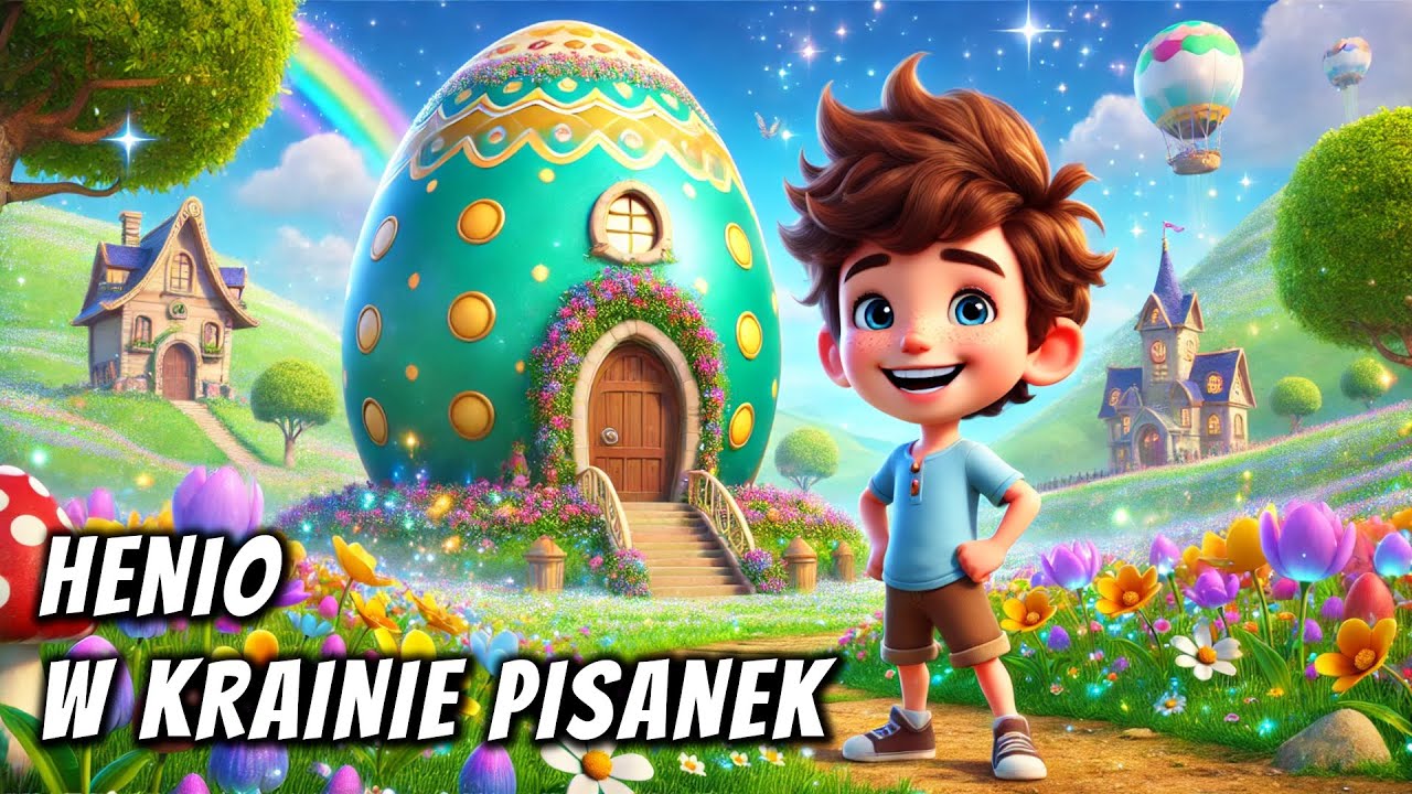 🥚🎨 Henio w krainie pisanek - Słuchowisko dla dzieci - Bajka do słuchania na dobranoc 🎧