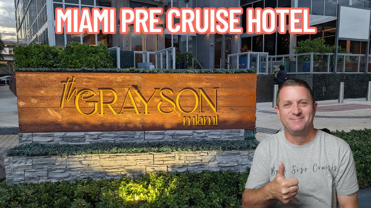 Отель Miami Pre Cruise Hotel - The Grayson... Мне очень понравилось!