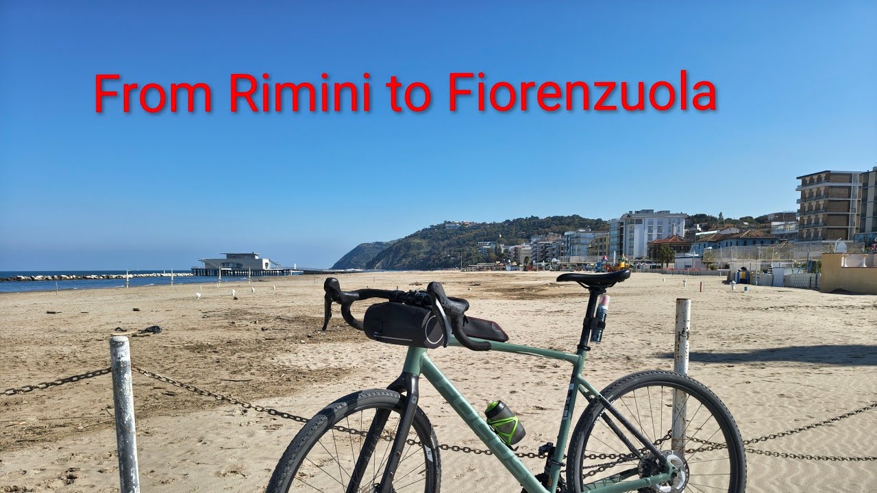 Cycling from Rimini to Fiorenzuola | Scenic Coastal Ride in Italy 