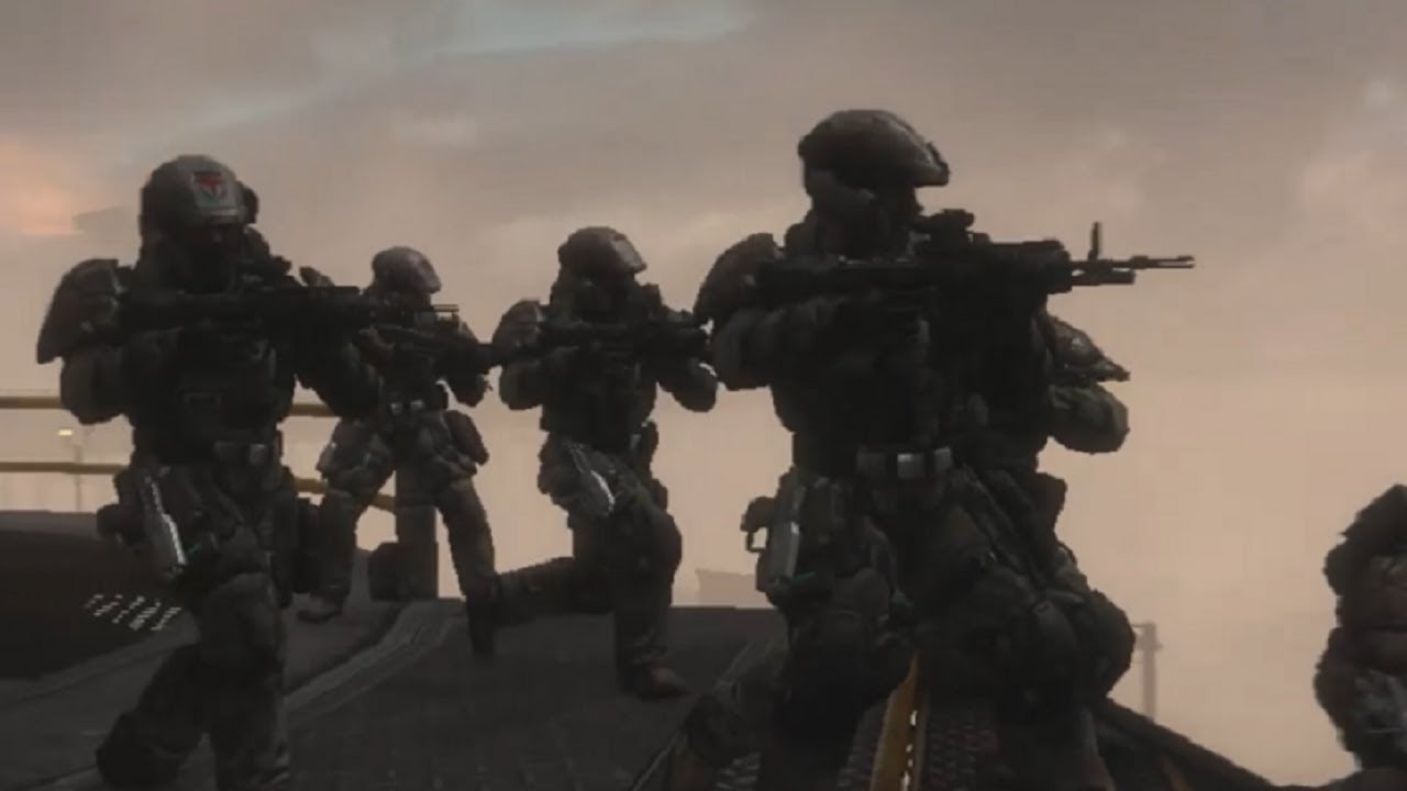 Marine Rifle Platoon vs Lone Wolf - Halo Reach AI Battles [MCC PC]