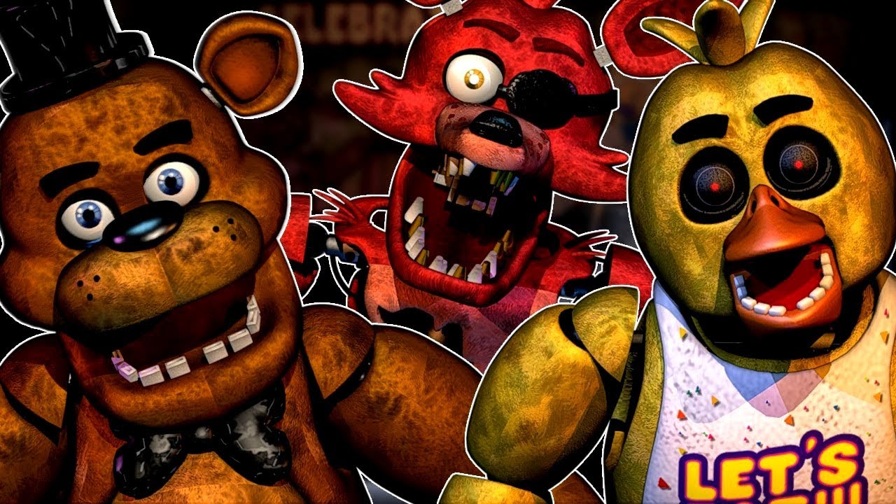 ПОЛНЫЙ ГЕЙМПЛЕЙ В FIVE NIGHTS AT FREDDY'S 1! [ВСЯ МЕХАНИКА ИГРЫ!]
