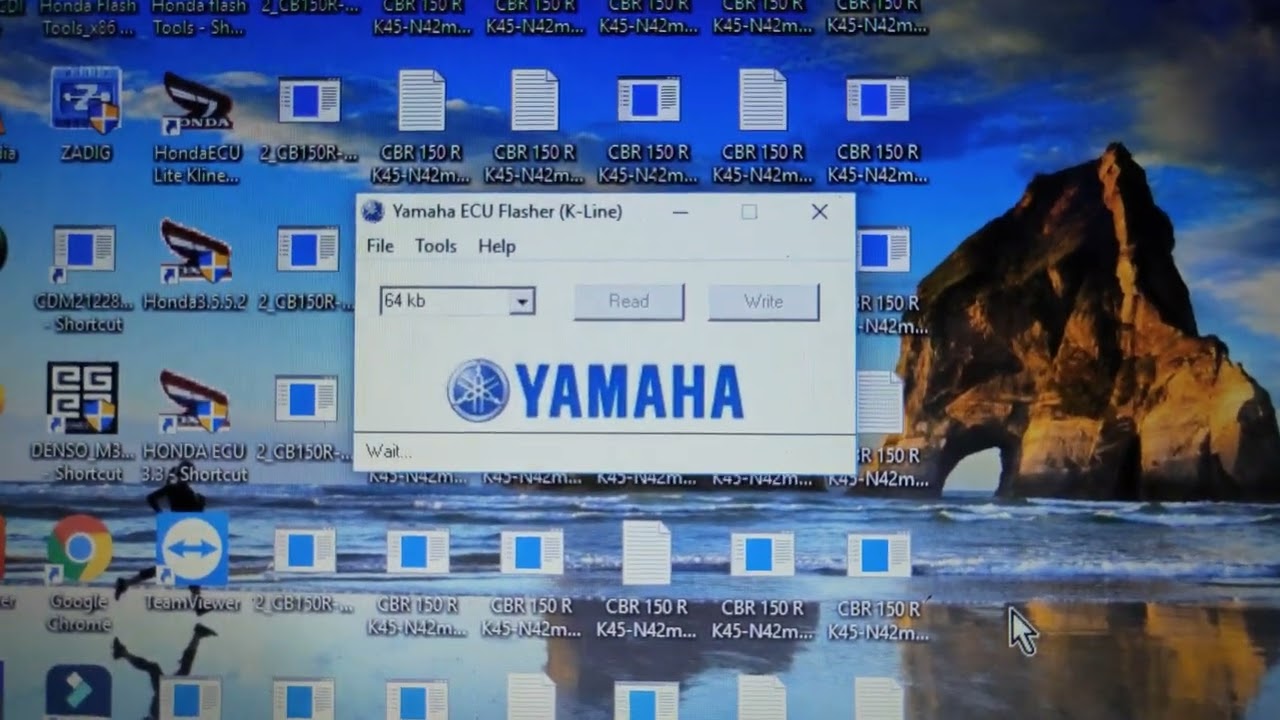 remap read yamaha di motor