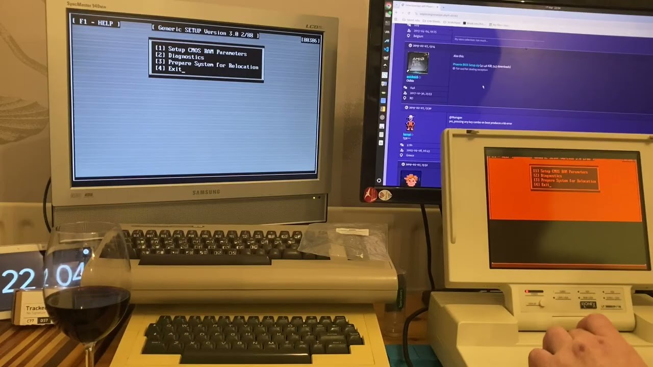I finally get into the BIOS on the Elonex Laptop