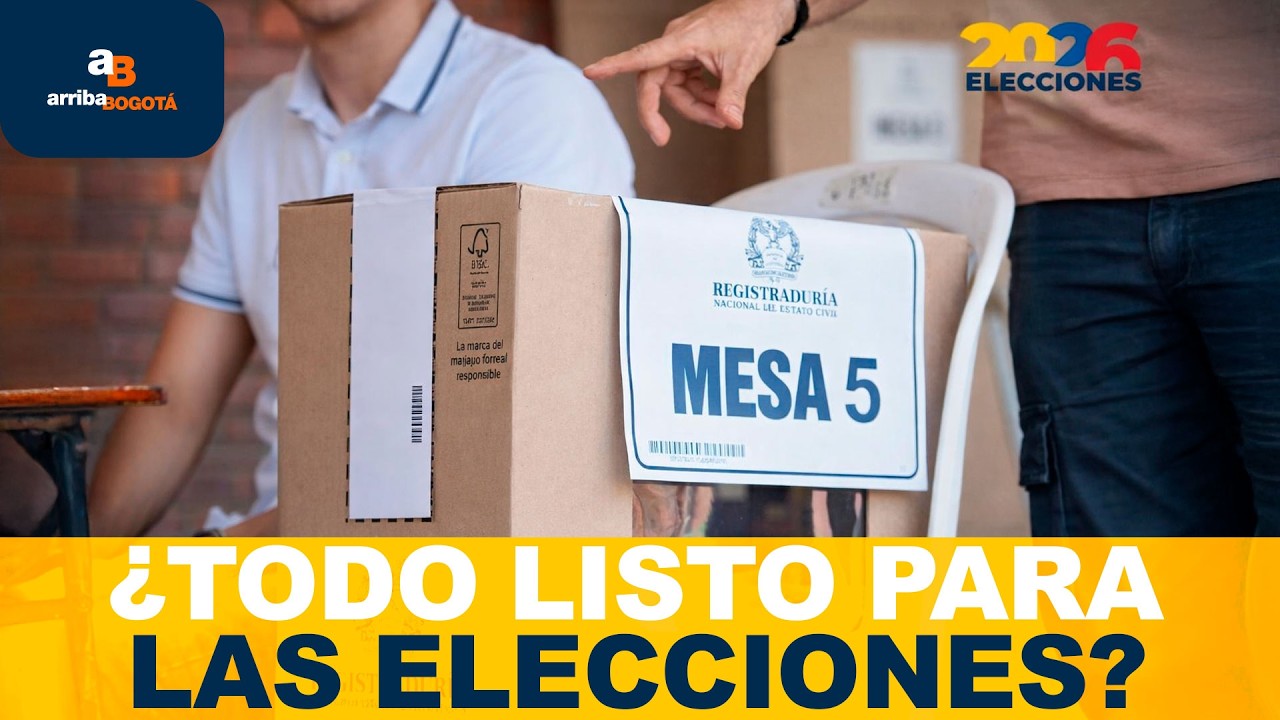 ¿Cómo se garantizará la transparencia en las elecciones del 8 de marzo? | CityTv | ArribaBogotá