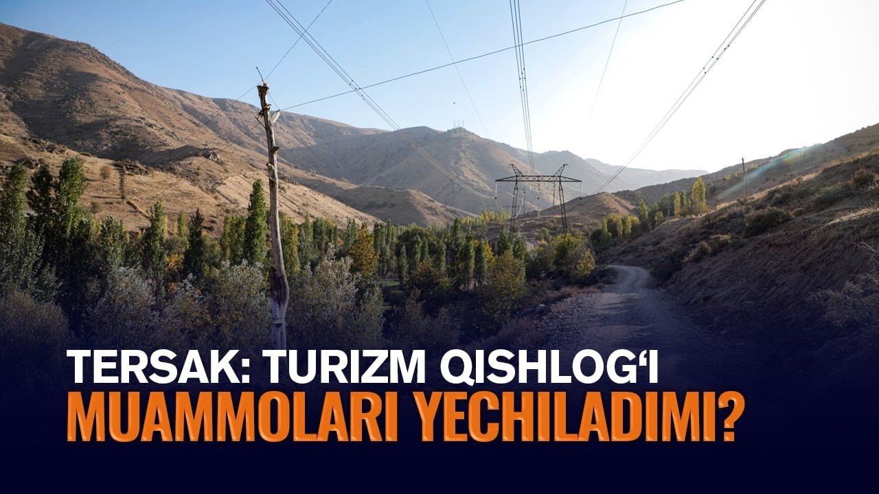 Urgutdagi turizm qishlog‘iga yo‘l, suv va internet kerak