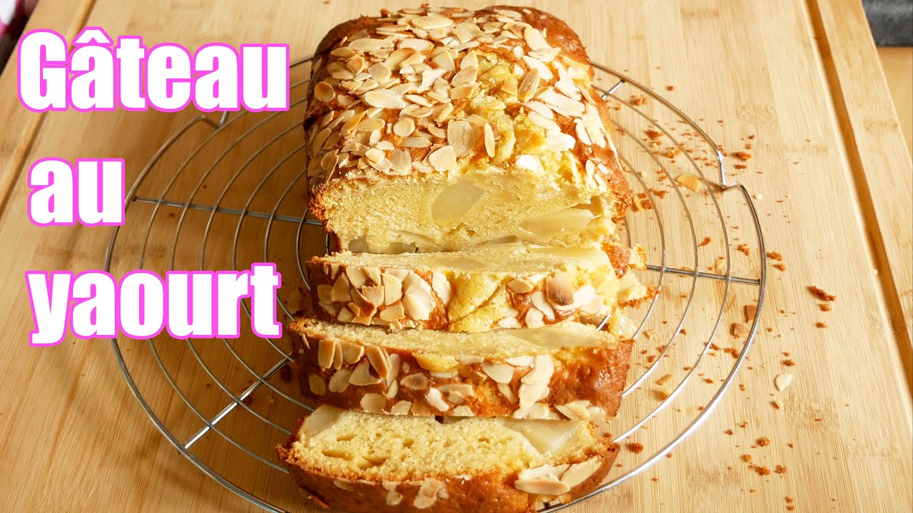 Gateau au yaourt aux poires 🍐de ma MAMAN