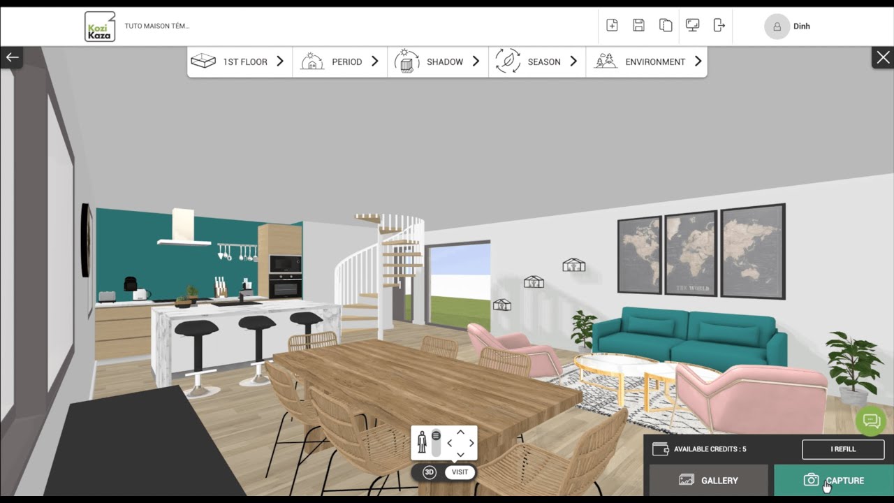 Create your house in Kazaplan