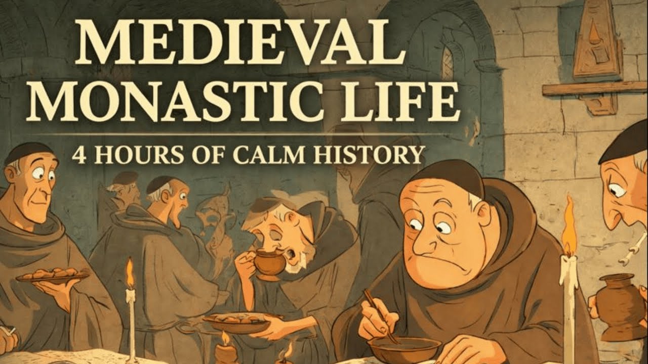Daily Life of Medieval Monks | 4 Hour Historical Narration